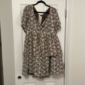 Floral mini dress from Arula by Altar’d State size A, size 14/16